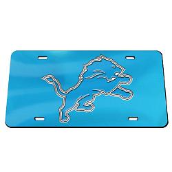Detroit Lions License Plate Acrylic
