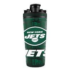 New York Jets Ice Shaker 26oz Stainless Steel