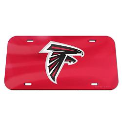 Atlanta Falcons License Plate Acrylic