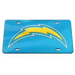 Los Angeles Chargers License Plate Acrylic