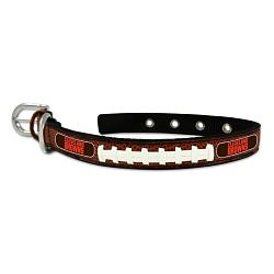 Cleveland Browns Pet Collar Leather Classic Football Size Small