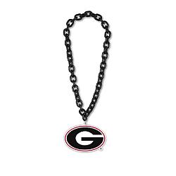 Georgia Bulldogs Necklace Big Fan Chain