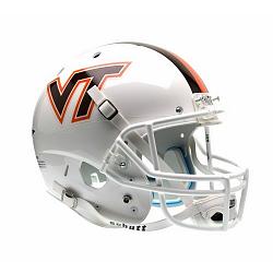 Virginia Tech Hokies Schutt XP Full Size Replica Helmet - Alternate Helmet #3, White