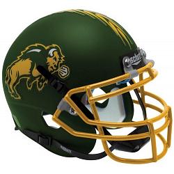 North Dakota State Bison Schutt XP Authentic Full Size Helmet Green Altermate 1