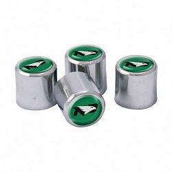 North Dakota Fighting Hawks Valve Stem Caps