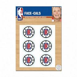 Los Angeles Clippers Tattoo Face Cals