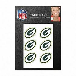 Green Bay Packers Tattoo Face Cals