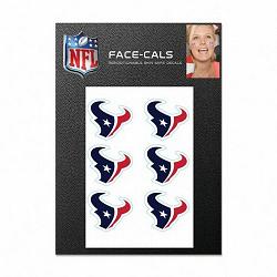 Houston Texans Tattoo Face Cals