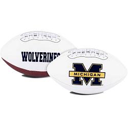 Michigan Wolverines Football Full Size Embroidered Signature Series