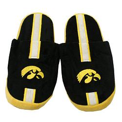 Iowa Hawkeyes Slipper - Men Stripe - (1 Pair) - XL