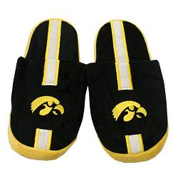 Iowa Hawkeyes Slipper - Men Stripe - (1 Pair) - L