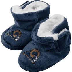Los Angeles Rams Slipper - Baby High Boot - 6-9 Months - L