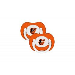 Baltimore Orioles Pacifier 2 Pack Discontinued by Baby Fanatic