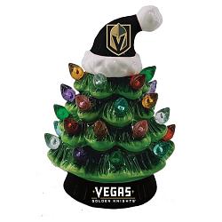 Evergreen Enterprises Vegas Golden Knights Ornament Christmas Tree LED 4 Inch