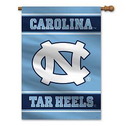 North Carolina Tar Heels Banner 28x40 House Flag Style 2 Sided CO
