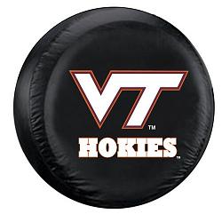 Fremont Die Virginia Tech Hokies Tire Cover Large Size Black CO