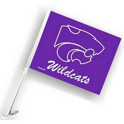 Kansas State Wildcats Car Flag