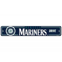 Seattle Mariners Sign 4x24 Plastic Street Style CO