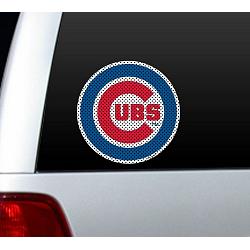 Chicago Cubs Window Film 12 Inch Die Cut CO