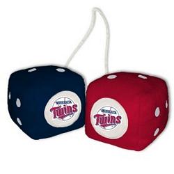 Minnesota Twins Fuzzy Dice CO