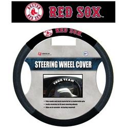 Boston Red Sox Steering Wheel Cover Mesh Style CO