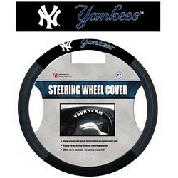 New York Yankees Steering Wheel Cover Mesh Style CO
