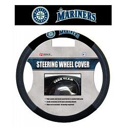 Seattle Mariners Steering Wheel Cover Mesh Style CO