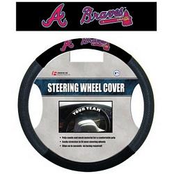 Atlanta Braves Steering Wheel Cover Mesh Style CO