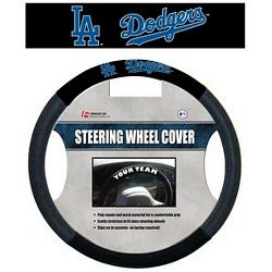 Los Angeles Dodgers Steering Wheel Cover Mesh Style CO