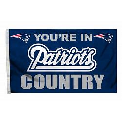 New England Patriots Flag 3x5 Country