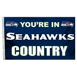 Seattle Seahawks Flag 3x5 Country