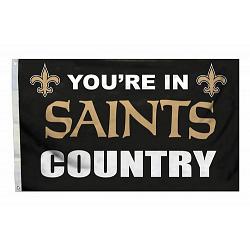 New Orleans Saints Flag 3x5 Country