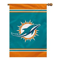 Miami Dolphins Flag 28x40 House 1-Sided CO