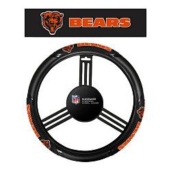 Chicago Bears Steering Wheel Cover Massage Grip Style CO