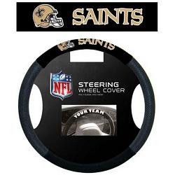 New Orleans Saints Steering Wheel Cover Mesh Style CO