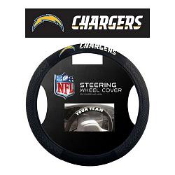 Fremont Die Los Angeles Chargers Steering Wheel Cover Mesh Style CO
