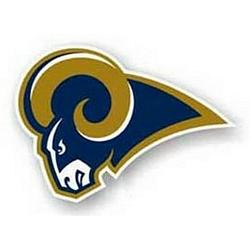 Los Angeles Rams Magnet Car Style 12 Inch Left Logo Design CO