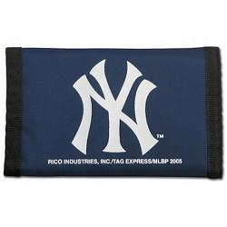New York Yankees Wallet Nylon Trifold