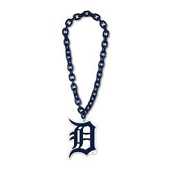 Detroit Tigers Necklace Big Fan Chain