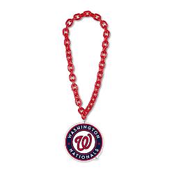 Washington Nationals Necklace Big Fan Chain