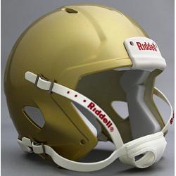 Helmet Riddell Blank Replica Mini Speed Style South Bend Gold