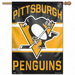 Pittsburgh Penguins Banner 28x40 Vertical by Wincraft