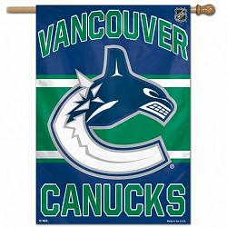 Vancouver Canucks Banner 28x40 Vertical by Wincraft
