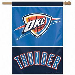 Oklahoma City Thunder Banner 28x40 Vertical by Wincraft