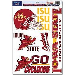 Iowa State Cyclones Decal 11x17 Ultra