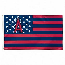 Los Angeles Angels Flag 3x5 Deluxe Style Stars and Stripes Design