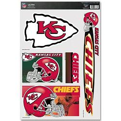 Kansas City Chiefs Decal 11x17 Ultra