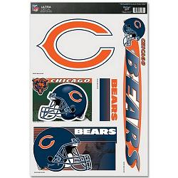 Chicago Bears Decal 11x17 Ultra