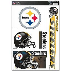 Pittsburgh Steelers Decal 11x17 Ultra