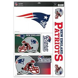 New England Patriots Decal 11x17 Ultra